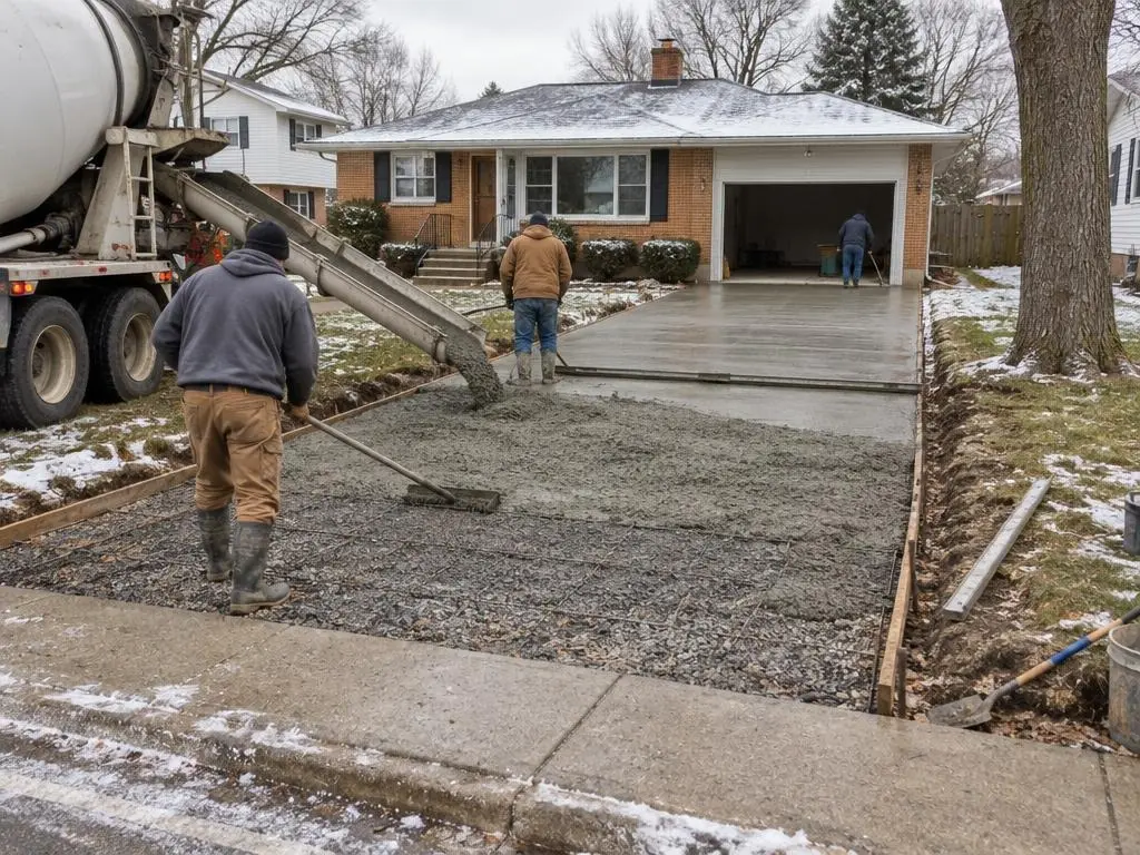 Concrete Driveways in Kettering, OH
